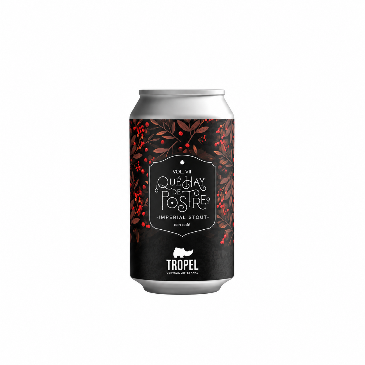Que hay de postre Imperial Stout con cafeVol VII -lata sin fondo